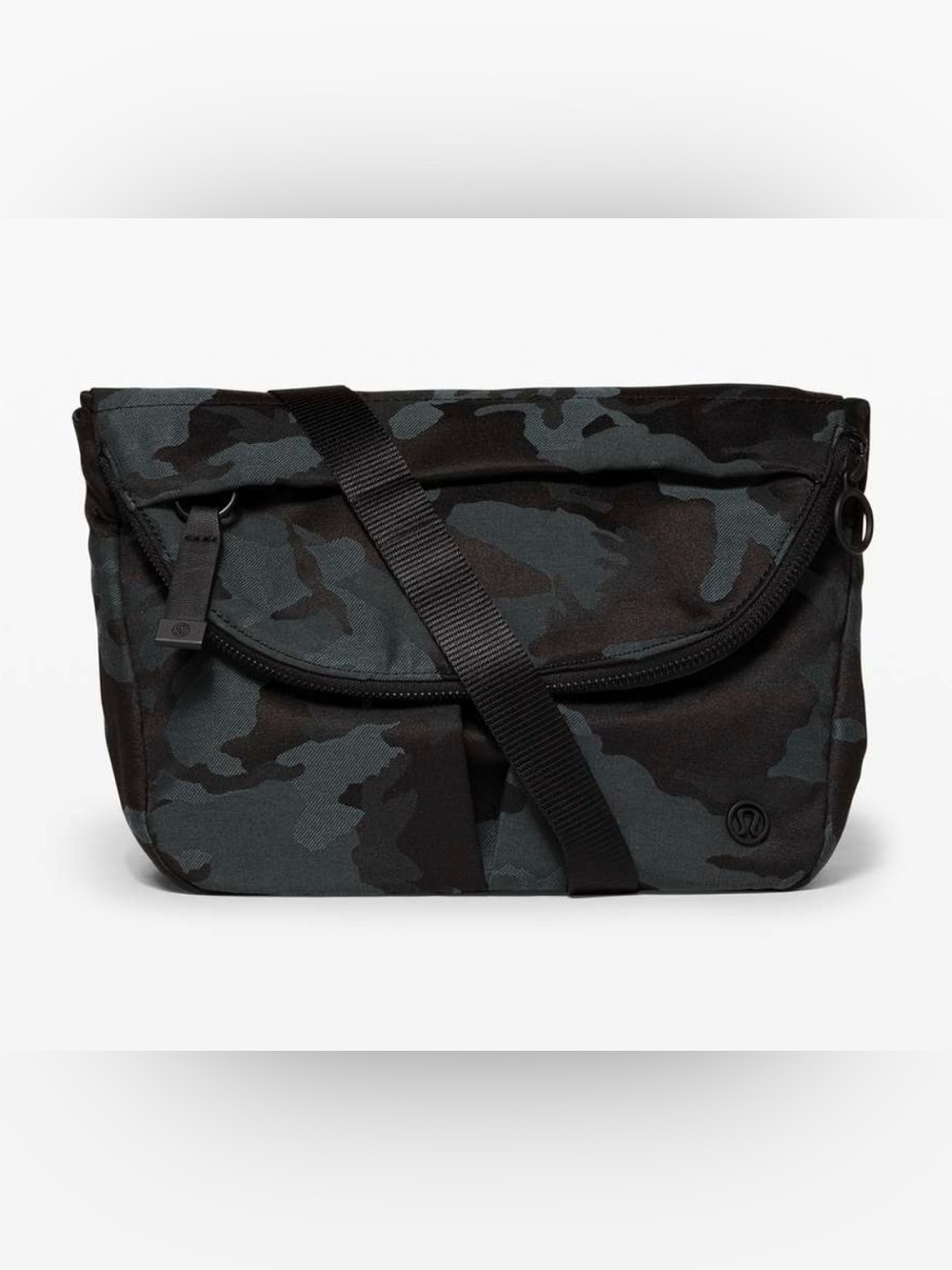 5L Black & Gray Camo Crossbody Bag